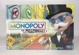 Monopoly for Millennials Millenials Game Hasbro - $24.74