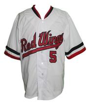 Cal Ripken Rochester Red Wings Baseball Jersey Button Down White Any Size image 1