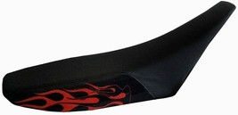 Fits Honda Cr250 1990-91 Red Flame Seat Cover #M203543 - $31.90
