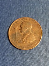 Edward H Harriman Memorial Medal Bronze Token - Duluth & Iron Range Railroad Co.