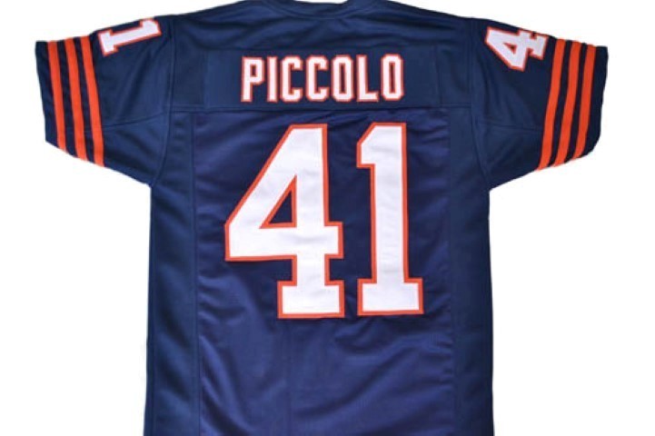 Brian piccolo  41 brian s song movie new men football jersey navy blue 2