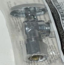 A Y McDonald 5421235 Angle Chrome Supply Ball Stop 5/8 Inch by 3/8 Inches image 4