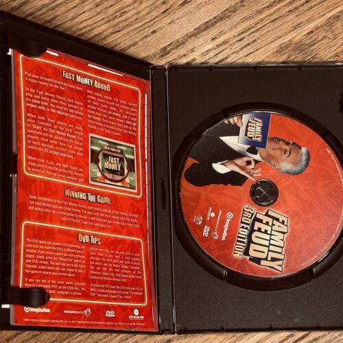 Family Feud 3rd Edition DVD 2007 Game Complete with Instructions and