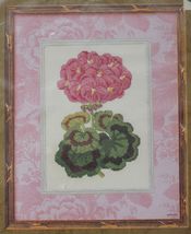 Bucilla Anna Griffin Sunshine&#39;s Geranium Flower Counted Cross Stitch Kit... - $16.99