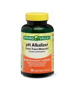 Spring Valley pH Alkalizer Vegetable Capsules, 90 Count..+ - $39.59