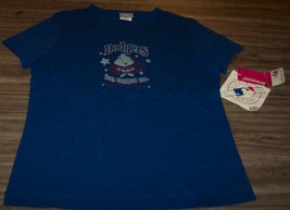 Women's Teen Los Angeles Dodgers Mlb Baseball T-shirt Medium New w/ Tag - $19.80
