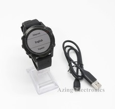 Garmin Fenix 6 Sapphire Multisport GPS Smartwatch Carbon Gray / Back image 1