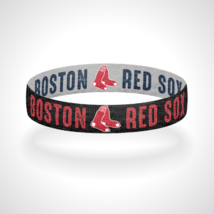 Boston Red Sox Rubber WristBands Bracelets MLB Baseball 2 Packs