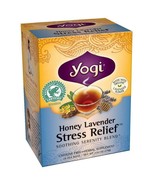 Yogi Tea Herbal Teas Honey Lavender Stress Relief 16 tea bags - $9.68