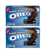 Pack of 2: NABISCO OREO Chocolate Fudge Covered Sandwich Cookies - 7.9 O... - $33.99