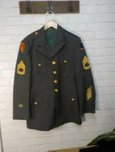 US ARMY Uniform Coat 25th Infantry Hell on Wheels 2nd Armored Vietnam Era - $59.00