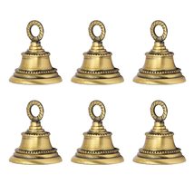 Indian Brass Bells Jingle Bells for Home Door Décor, Crafts, Chimes, Chr... - $49.49