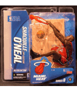 McFarlane Toys NBA Sportspicks Series 8 - Shaqulle O Neal Miami Heat Red... - $42.99