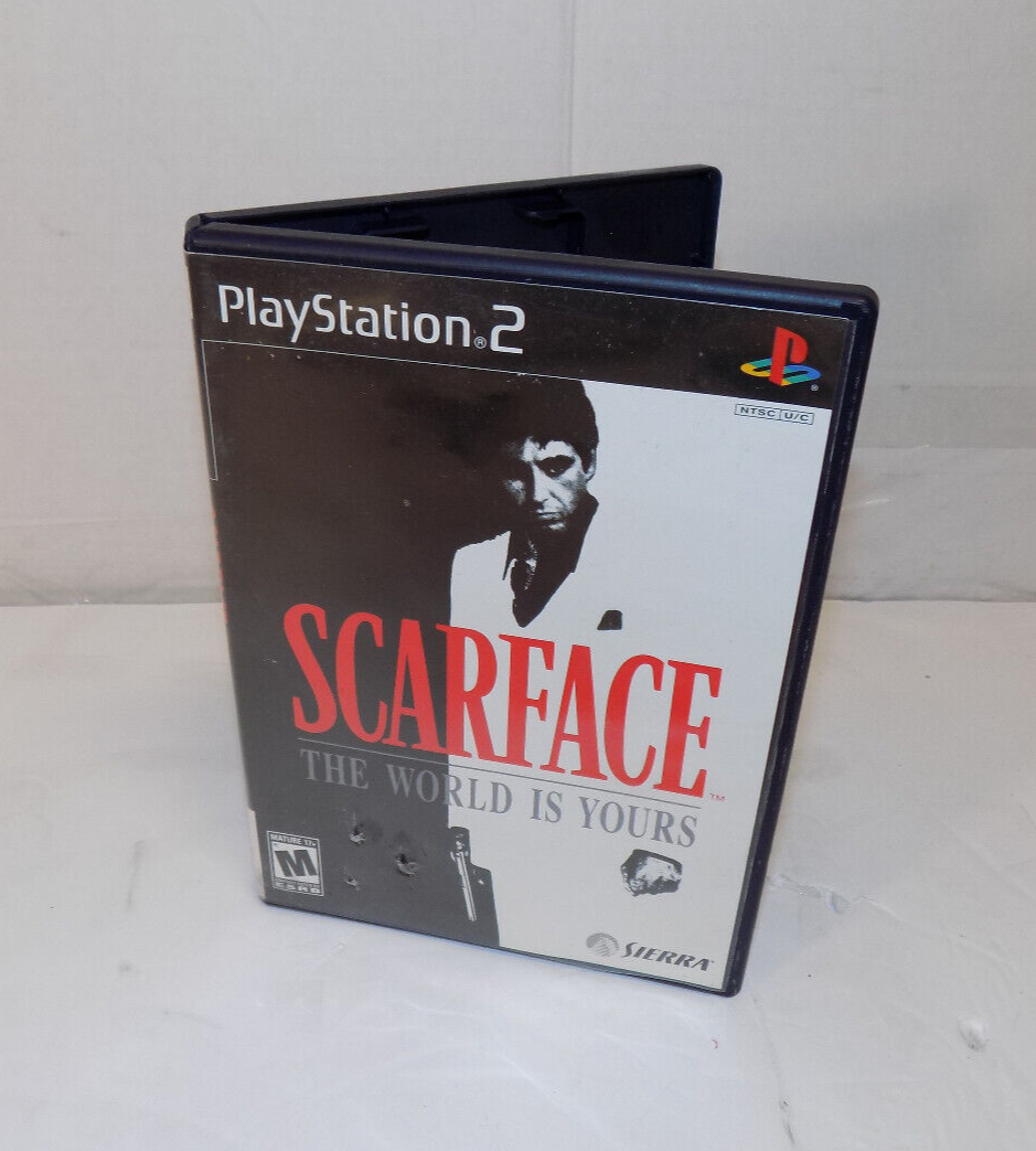 Scarface The World Is Yours PS2 Game with Manual Excellent - Video Games