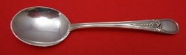 Flowered Antique By Blackinton Sterling Silver Cream Soup Spoon 6 1/4" - $78.21
