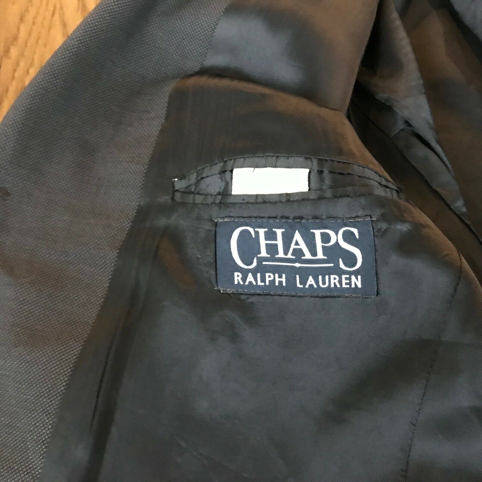 Chaps Ralph Lauren Suit Jacket 40R. Pure Wool. Canada. Sports Coat.  Houndstooth