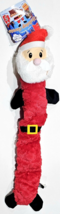 Bow Wow Pet Multi Squeaker Holiday Santa Dog Toy Toss Fetch Play Squeak ... - $23.99