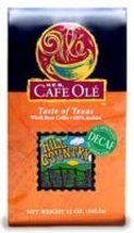 HEB Cafe Ole Whole Bean Coffee 12oz Bag (Pack of 3) (Decaf Taste of the Hill Cou - $46.50