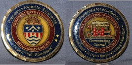 Big Army Engineers Mississippi Valley Commanding General & Presidents Award Coin - $15.83