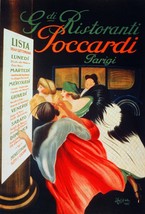 2837.Ristoranti Toccardi Italian POSTER.Room Home Wall art Nouveau decor... - $17.10+