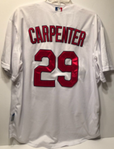 CHRIS CARPENTER #29 St. Louis Cardinals MLB NL Vintage Stitched White Je... - $49.49