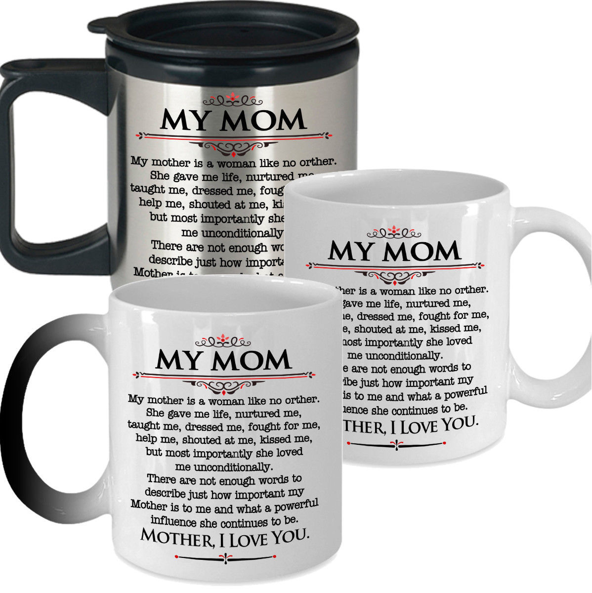 I Love That You’re My Mom Ceramic Coffee Mug