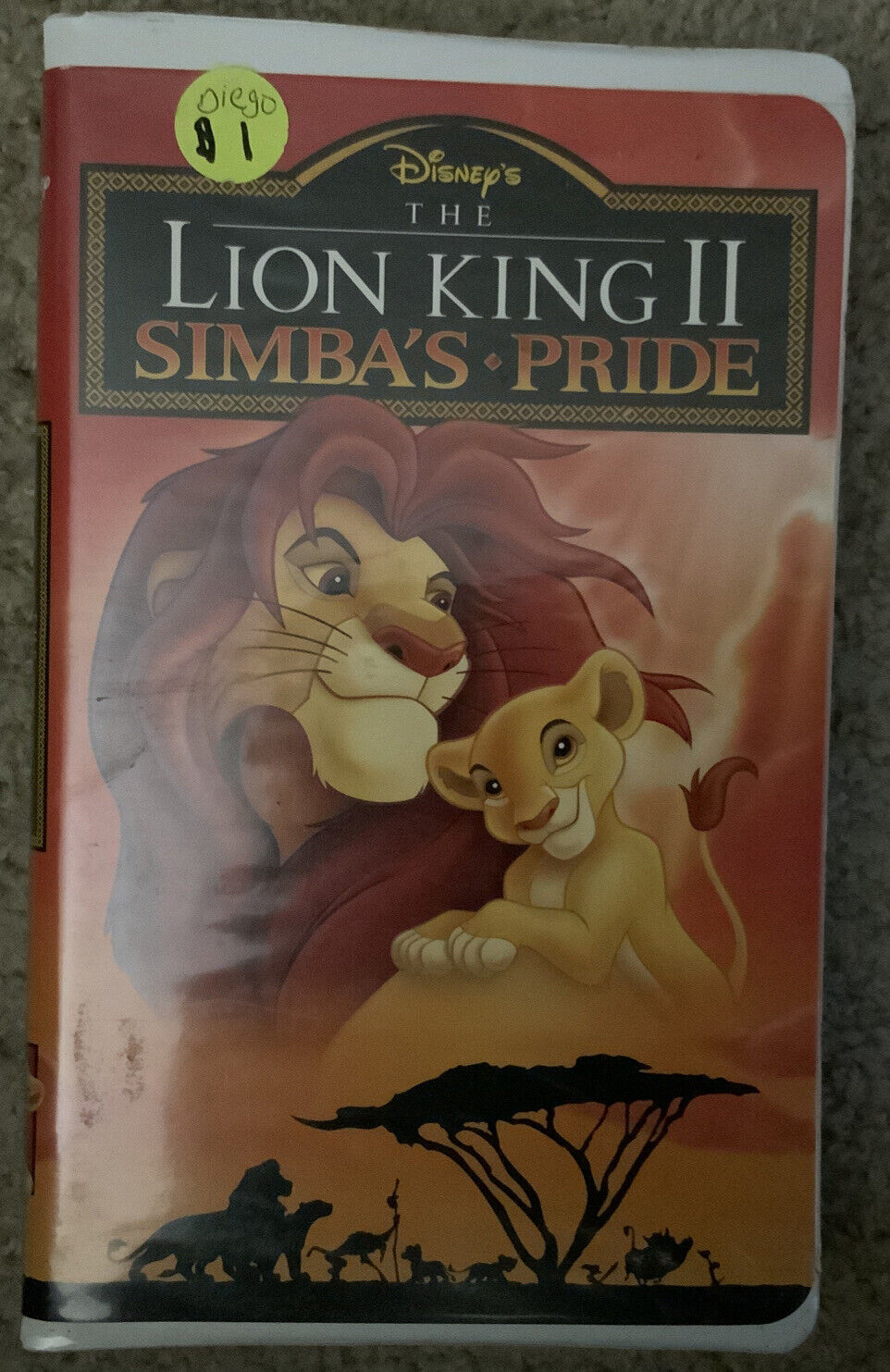 The Lion King II: Simba's Pride (VHS, 1998) - VHS Tapes