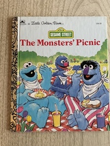 Vintage Little Golden Book: The Monsters' Picnic