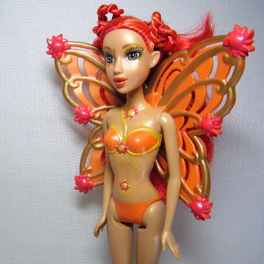 Barbie Fairytopia SUNBURST Magic of The Rainbow Loose Doll Mattel K8134