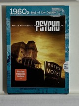 Psycho DVD 2013 Hitchcock 1960&#39;s Best Of Decade Edition Slipcover New se... - $14.54