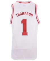 Klay Thompson #1 College Basketball Custom Jersey Sewn White Any Size image 2
