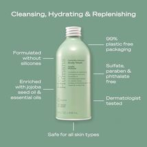 Hey Humans Cedarwood Sage Moisturizing Body Wash with Natural Ingredients & Jojo image 8