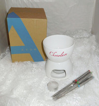 Avon Classic Fondue Set - Heats with Tea Light! - New in Box! - $12.50