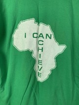 Vintage Africa T Shirt Single Stitch USA Mens Large 80s 90s Logo Tee - $19.99