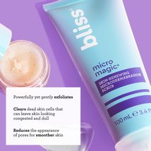 bliss Micro Magic | Skin-renewing Microdermabrasion Scrub | Straight-from-the-Sp image 6