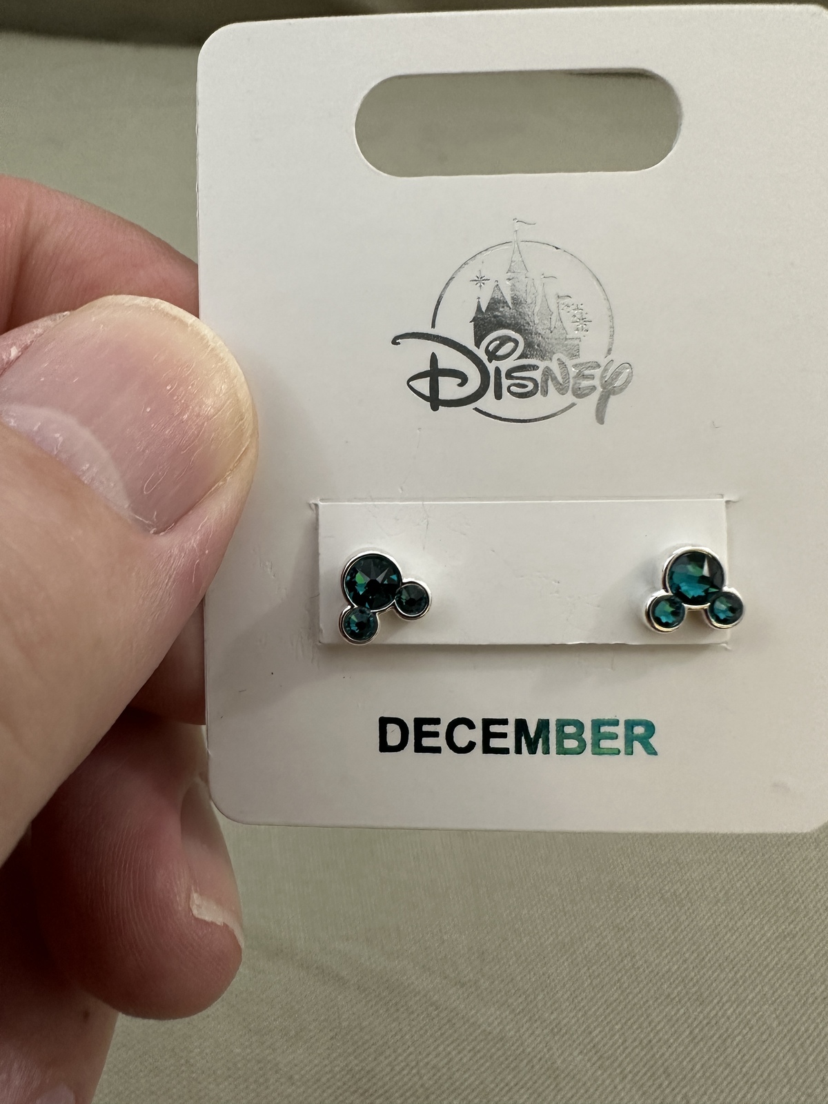 Disney parks deals birthstone earrings