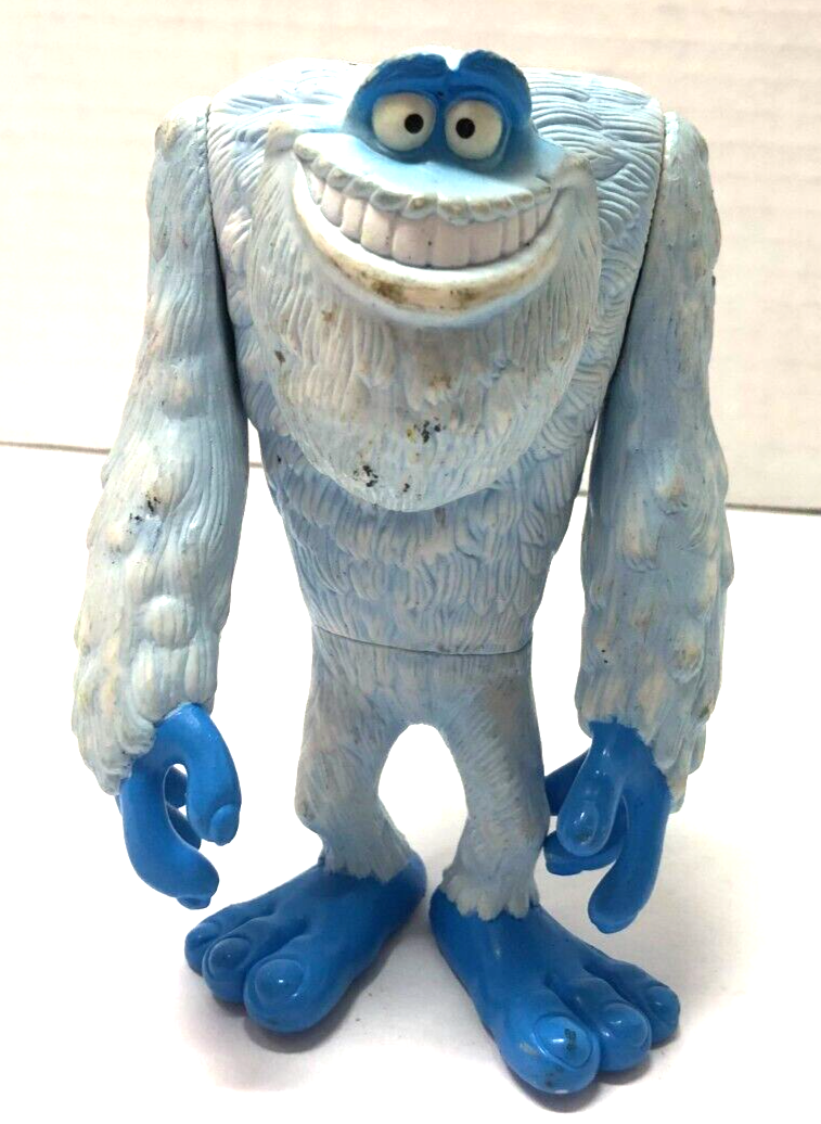 McDonald's Abominable Snowman YETI Monsters Inc Pixar Happy Meal Toy ...