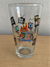 Very Rare Wonderful World of Disney TV Show 14 oz Drinking Glasses - $5.94