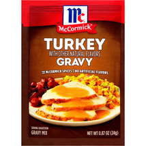 McCormick Gravy Mix - Turkey Naturally Flavored, 0.87 oz (Pack Of 5) - $11.97