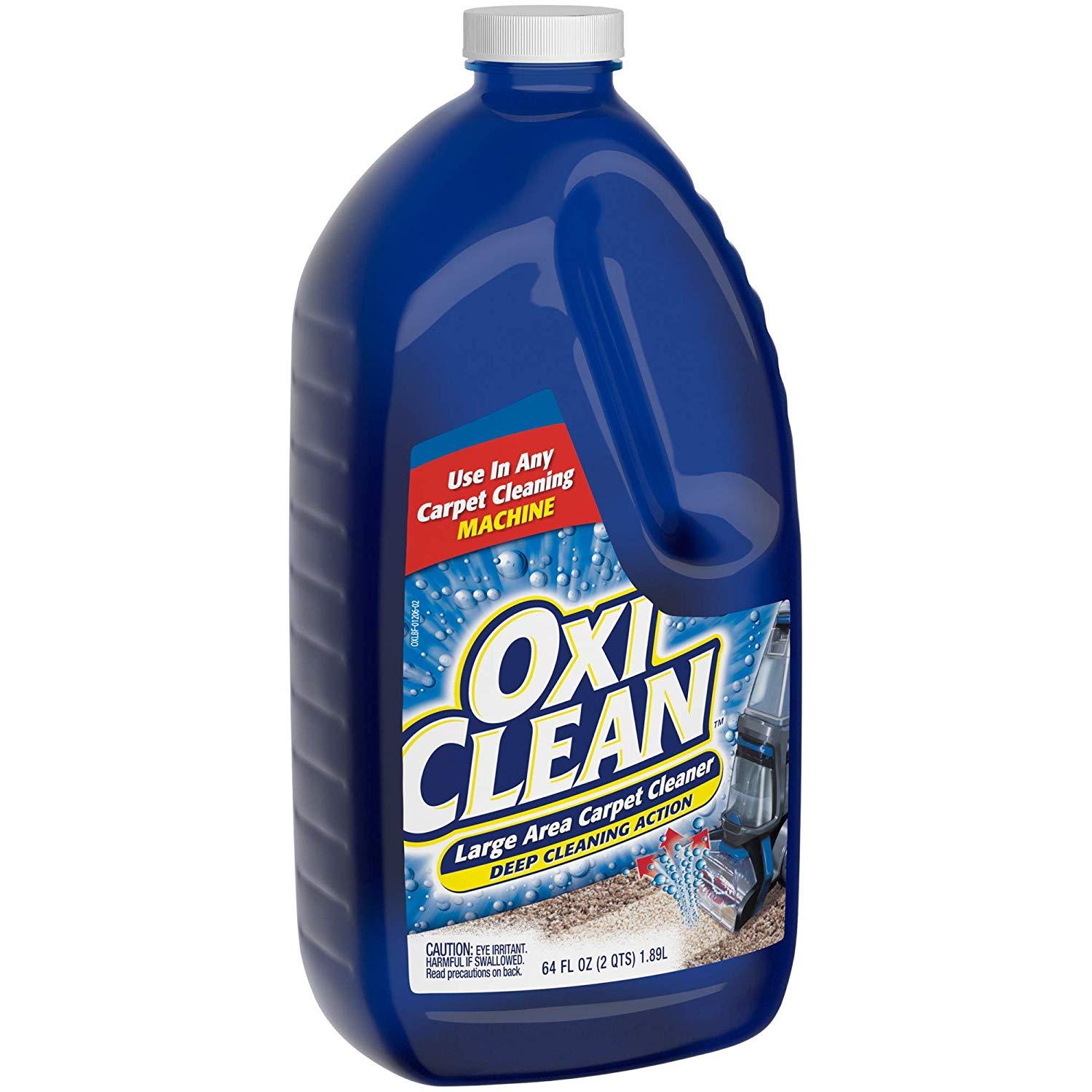 OxiClean Large Area Carpet Cleaner Shampoo Detergent, 64 oz