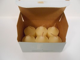 PartyLite Pear Scented Votive Candles Box of 6 V0616 - $11.30