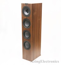 KEF Q550 5.25" 2.5-Way Floorstanding Speaker - Walnut image 1