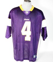 Reebok NFL Minnesota Vikings Favre 4 Purple Football Jersey #4 Youth Boy... - $44.99