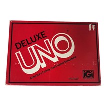 Vtg 1979 UNO Deluxe Card Game W/Instructions Cards Original IGI Box  - $18.61