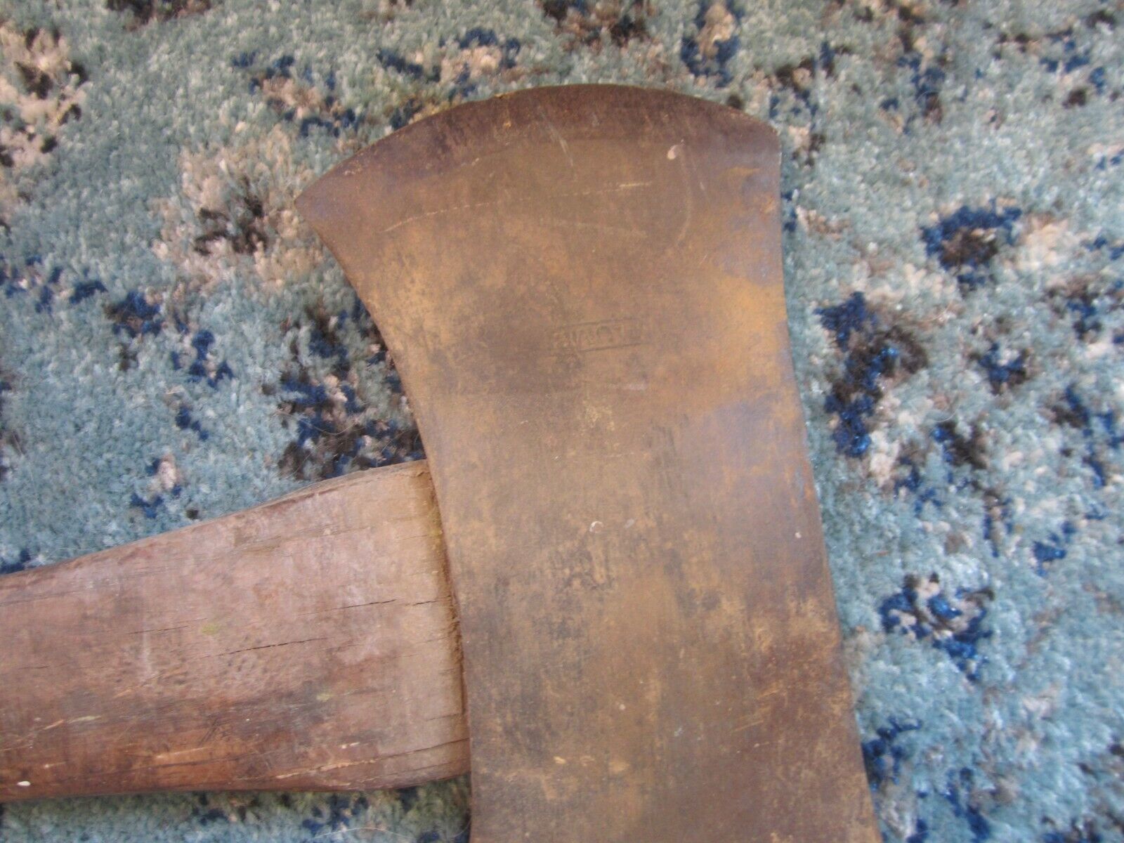 VINTAGE PLUMB DOUBLE BIT AXE WITH HANDLE 35" LONG Axes, Hatchets