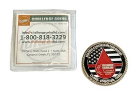 NEW Challenge Coin Firefighter Stairclimb Leukemia Lymphoma Society Cancer image 2