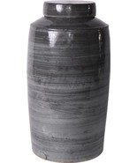 Tea Jar Vase Colors May Vary Iron Gray Varying New Handmade - $399.00