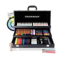 DEDSZYH 280-Color Artist Colored Pencils Set for Adult Coloring Books, Soft  Core