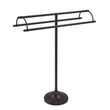 Allied Brass Free Standing Double Arm Towel Holder - $473.33