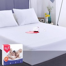 TASTELIFE Queen Waterproof Mattress Pad Protector Cover Fitted 8 21 Deep Pocket Hypoallergenic Vinyl Free